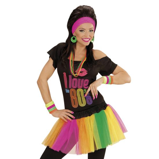 Tutú Multicolor Fluorescente Adultas Tutú Multicolor Fluorescente Adultas