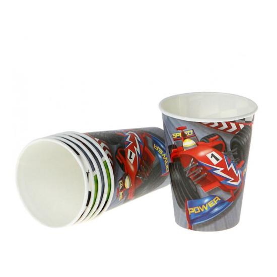 Vasos coches de F1 6 uds Vasos coches de F1 6 uds