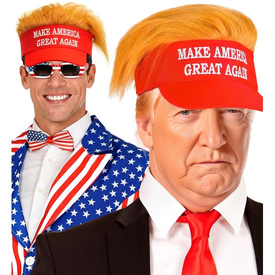 Visera con Pelo de Peluche "Make America Great Again  Donald Trump Visera con Pelo de Peluche "Make America Great Again  Donald Trump