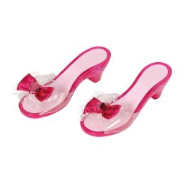 Zapatos Rosas Princesa con Lazo *